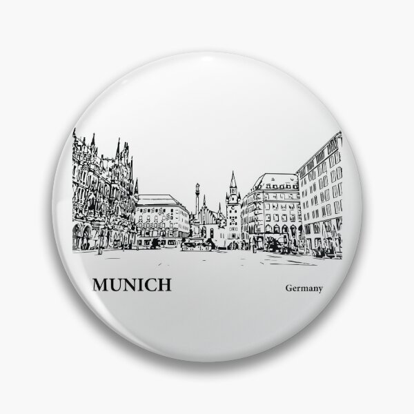 Item preview, Munich Germany designed and sold by Lakeric Cityscapes.