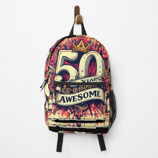 Item preview, 50 Years Of Being Awesome Vintage - graffiti designed and sold by Bukhisz.