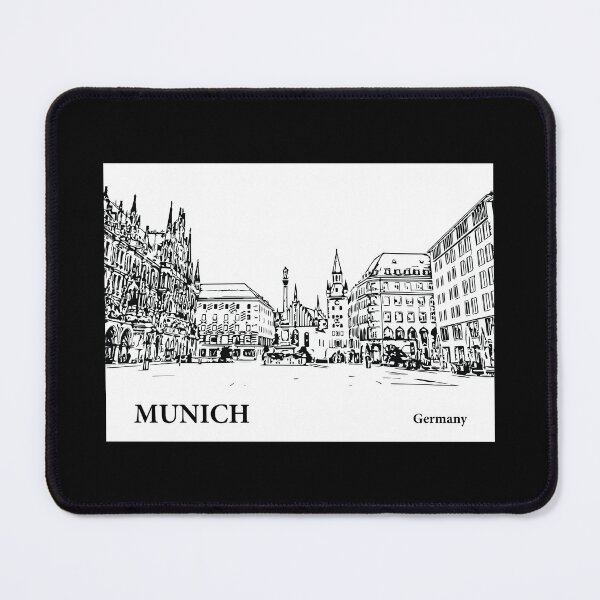 Item preview, Munich Germany designed and sold by Lakeric Cityscapes.