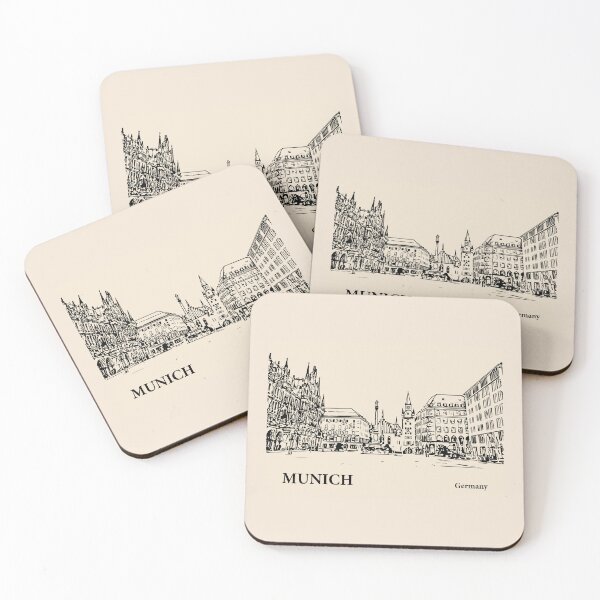 Item preview, Munich Germany designed and sold by Lakeric Cityscapes.