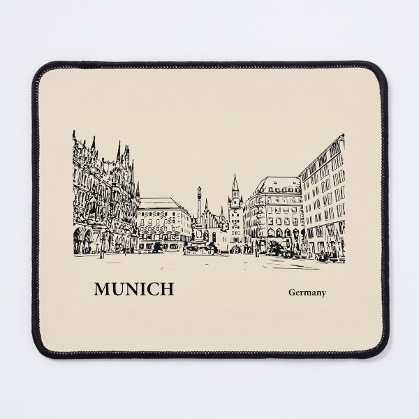 Item preview, Munich Germany designed and sold by Lakeric Cityscapes.
