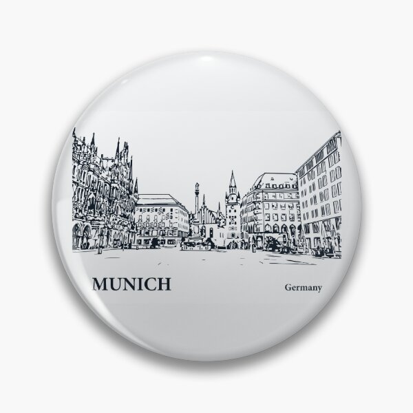 Item preview, Munich Germany designed and sold by Lakeric Cityscapes.