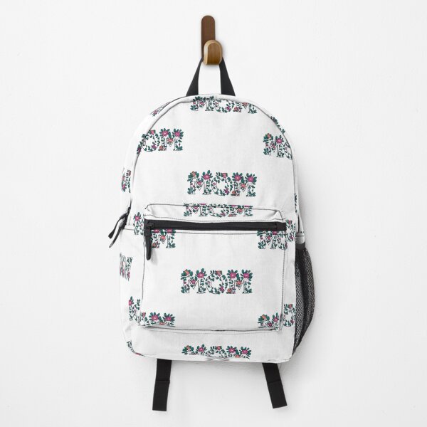 Item preview, Mom - Vibrant Floral Typography Mother's Day Illustration designed and sold by HahaHandlesHub.