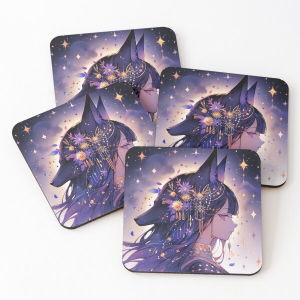 Item preview, Mythic Celestial Anubis Anime Girl designed and sold by bubblegoth.