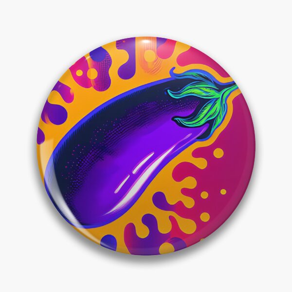 Item preview, Colorful Eggplant designed and sold by I-I-Trading-Co.
