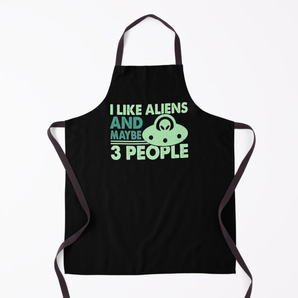 Item preview, I Like Aliens & Maybe Like 3 People, Retro Vintage For Aliens Lover designed and sold by ArtByKatti.