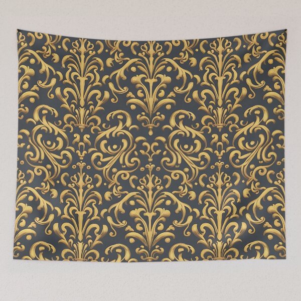 Item preview, golden ornate pattern designed and sold by Haji  Kamora.