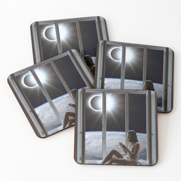 Item preview, Stargazing Reflections: A Portrait of Cosmic Contemplation designed and sold by Collagesbyjoe.