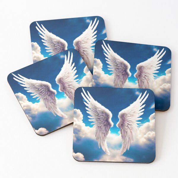 Item preview, Heavenly Angel Wings in Dreamy Clouds designed and sold by Tom-Johnson.