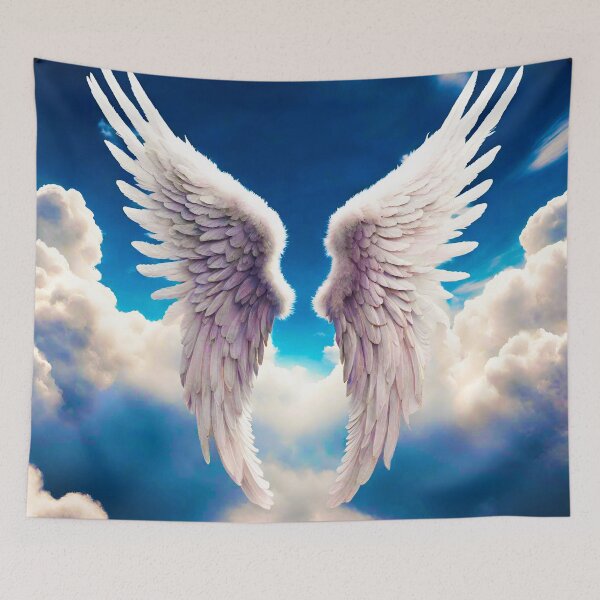Item preview, Alas de ángel celestial en nubes de ensueño designed and sold by Tom-Johnson.