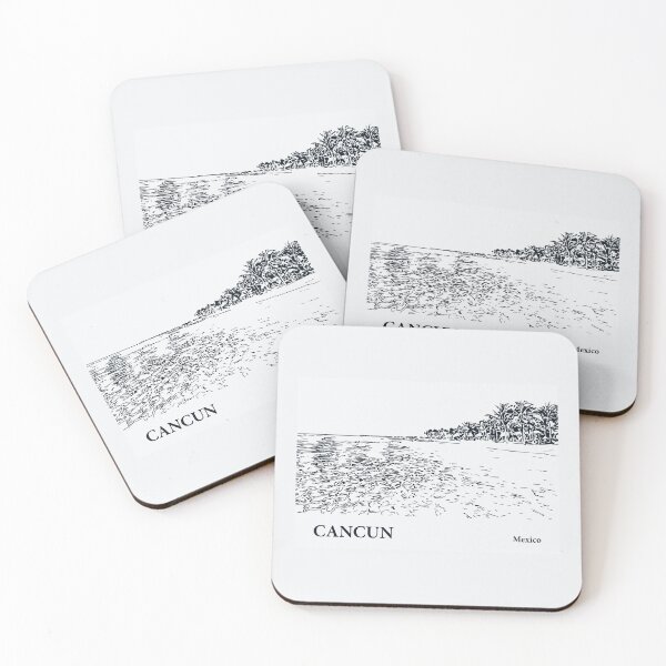 Item preview, Cancun Mexico designed and sold by Lakeric Cityscapes.