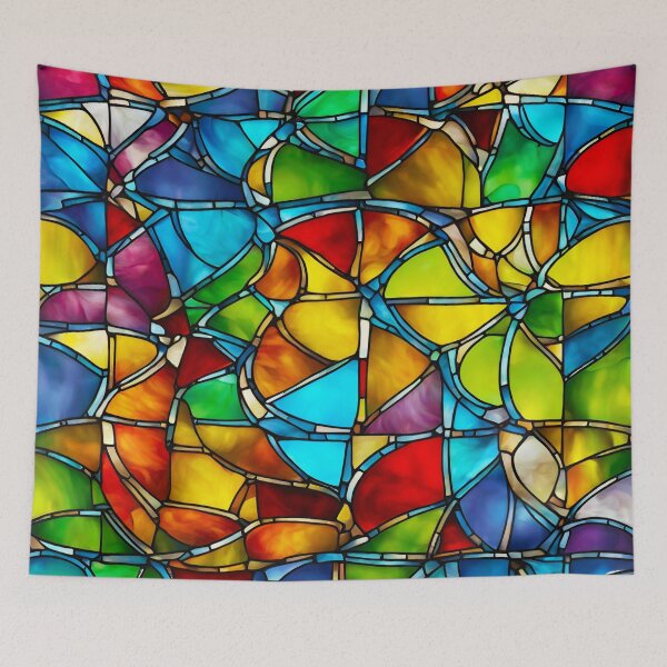 Item preview, Colorful Stained Glass Texture Seamless Background designed and sold by Tom-Johnson.