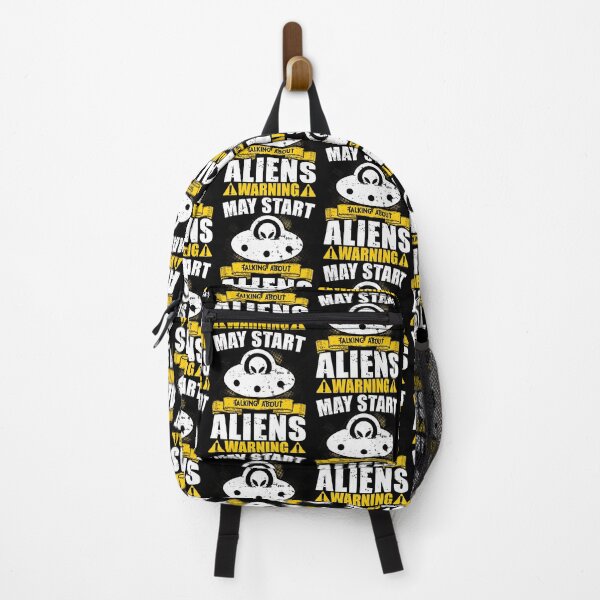 Item preview, Warning May Start Talking about Aliens, Retro Vintage For Aliens Lover designed and sold by ArtByKatti.