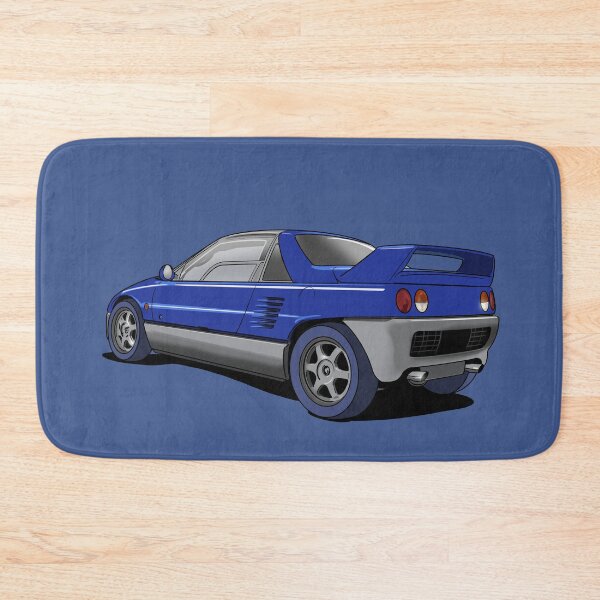 Item preview, Autozam AZ-1 blue Mazdaspeed Sports kei car designed and sold by Webazoot Industries - Car Art.
