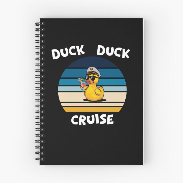 Item preview, Duck Duck Cruise Retro Sunset Cruise Duck designed and sold by Inspire-DuDe.