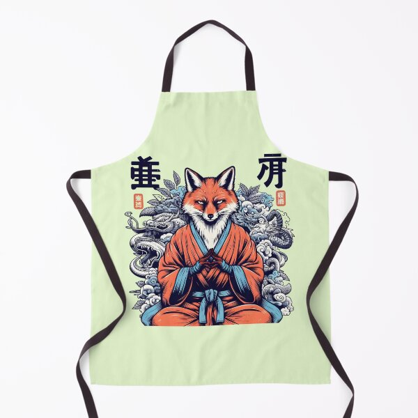 Item preview, Red Fox Shaolin Monk designed and sold by LynZorArts.