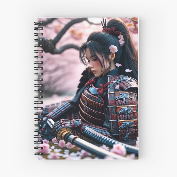 Item preview, Samurai warrior under sakura designed and sold by AndreaMart.
