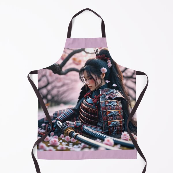 Item preview, Samurai warrior under sakura designed and sold by AndreaMart.