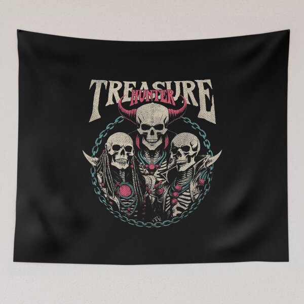 Item preview, Dead Man's Tale: Pirate Skeleton Art Print - Haunting Echoes of the High Seas designed and sold by Snoobdesignbkk.