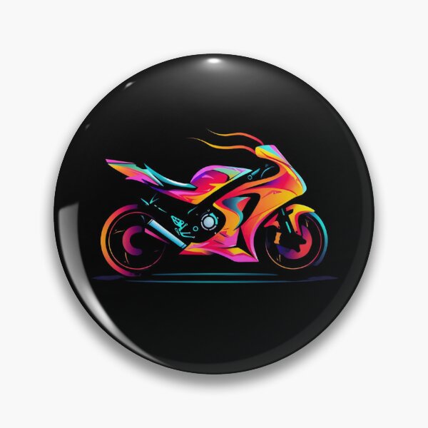 Item preview, Colorful Motorcycle designed and sold by YIPPEE8.