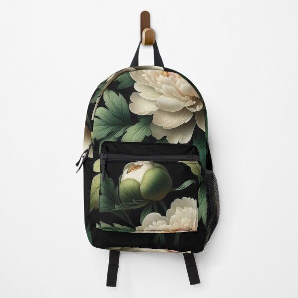 Item preview, Dramatic Peonies on Black designed and sold by robinreva.