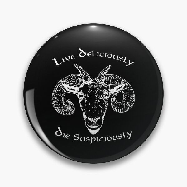 Item preview, Live Deliciously, D*e Suspiciously designed and sold by happynerdyshirt.