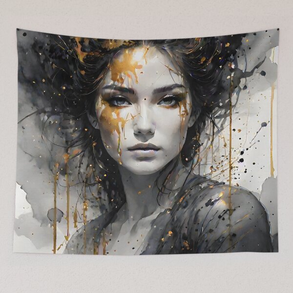 Item preview, Goddess in Molten Gold designed and sold by ByteyCreatives.