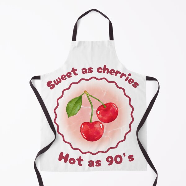 Item preview, Cherries 90's - Sweet as cherries Hot as 90's designed and sold by ButtonBonanza.