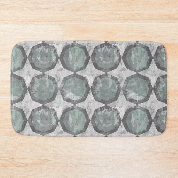 Item preview, Copy of geometric distressed pattern designed and sold by Alessandro Remo Mazzoni Remotextiles.