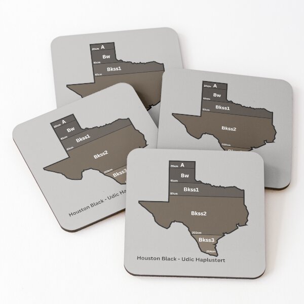 Item preview, Texas State Soil- Houston Black designed and sold by Cat00Tome.