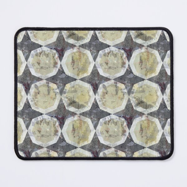 Item preview, Copy of geometric distressed pattern designed and sold by Alessandro Remo Mazzoni Remotextiles.