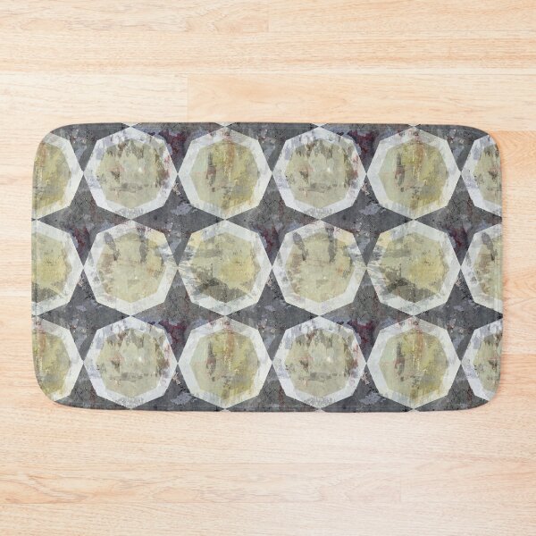 Item preview, Copy of geometric distressed pattern designed and sold by Alessandro Remo Mazzoni Remotextiles.