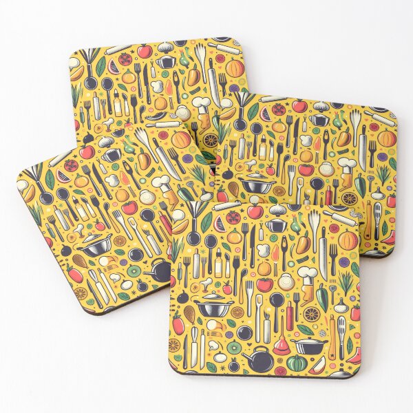 Item preview, Culinary Mix. Fresh Fruits, Vegetables and Kitchen Utensils. designed and sold by MyHappyArtShop.