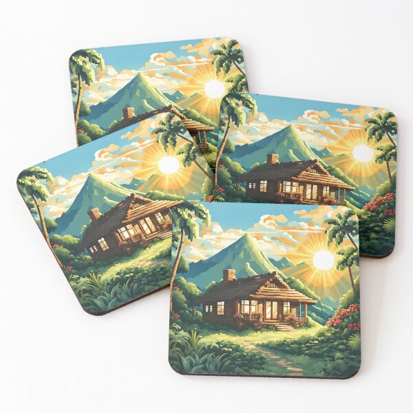 Item preview, Rainforest Bungalow designed and sold by VeiledVision.