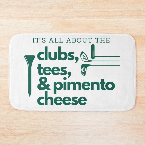 Item preview, Augusta Golf Tournament Pimento Cheese Sandwich green text designed and sold by BlakeleyB.
