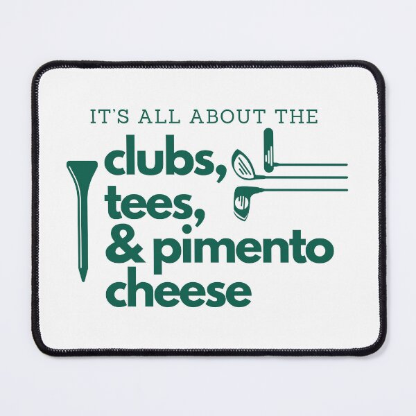 Item preview, Augusta Golf Tournament Pimento Cheese Sandwich green text designed and sold by BlakeleyB.
