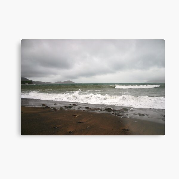 Kerry Beach in Winter Metal Print