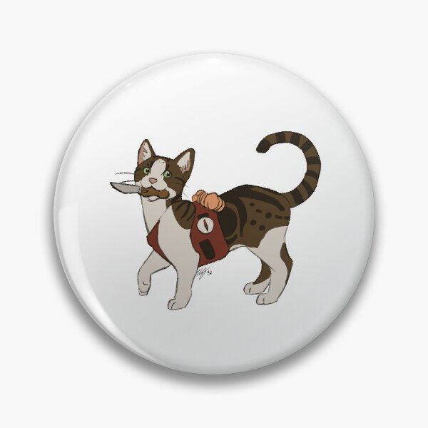Item preview, Cats with Knives: Pocket Knife designed and sold by Sweetgum-Arts.
