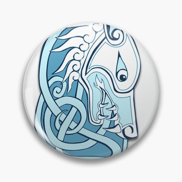 Item preview, Celtic Wolf Head designed and sold by Stylet-Pinceau.
