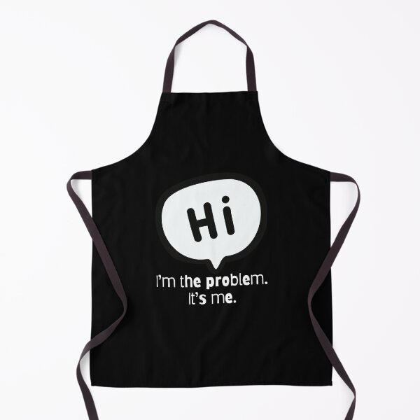 Item preview, Hi. I'm the Problem. It's Me. (White) designed and sold by LyndaNoel Design.