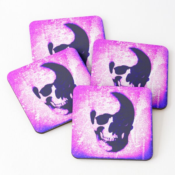 Item preview, Vivid distressed skull designed and sold by ZERO-by-Design.