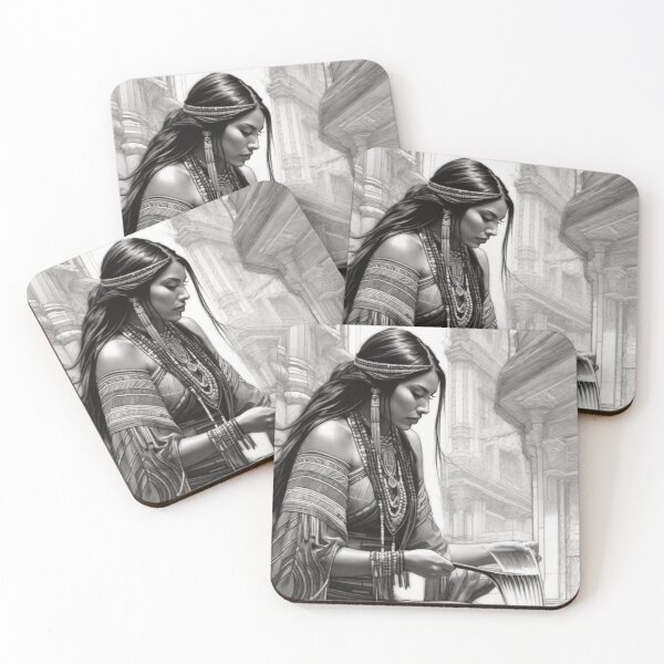Item preview, Native American Woman  designed and sold by Bleudawn7.