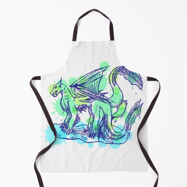 Item preview, Water Dragon (Blue) designed and sold by ZoeOBryan.