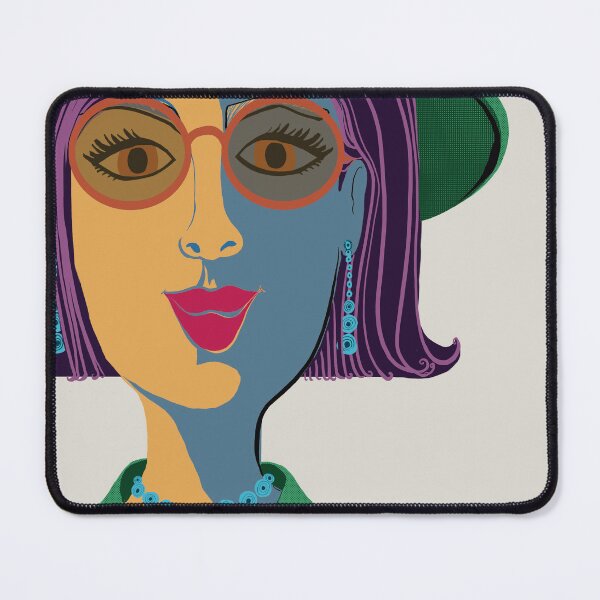 Item preview, The lady with the green hat designed and sold by Maria Santos Prieto.