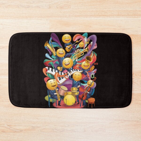 Item preview, Emoji Symphony: Whimsical Notes Crafted from Expressive Emojis designed and sold by SpeakingPrint2.