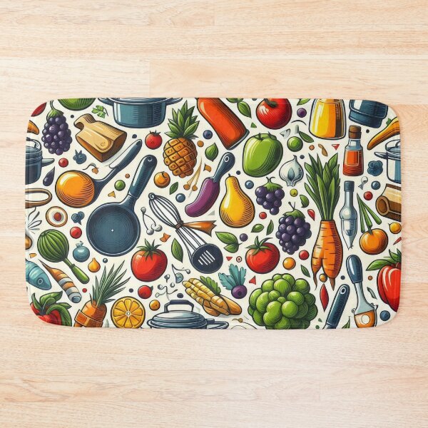Item preview, Fruit and vegetable cuisine. designed and sold by MyHappyArtShop.