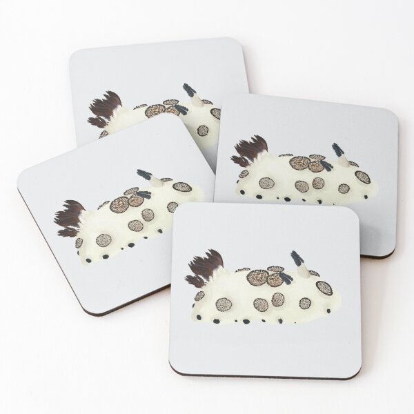 Item preview, Nudibranch - sea slug - Jorunna funebris - sea bunny designed and sold by Poulpimousse.