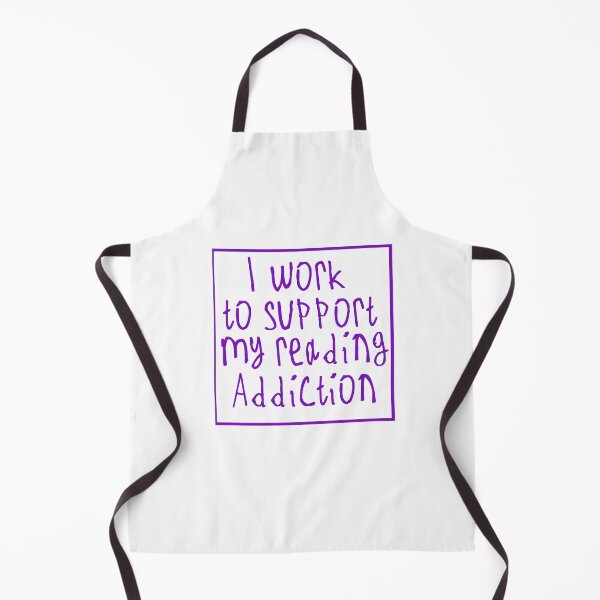Item preview, I work to support my reading addiction designed and sold by kinpirks.
