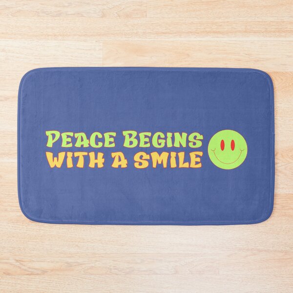 Item preview, Peace Begins with a Smile. designed and sold by KrisDry.