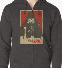 Fallout New Vegas Poster (Fallout NV) Zipped Hoodie